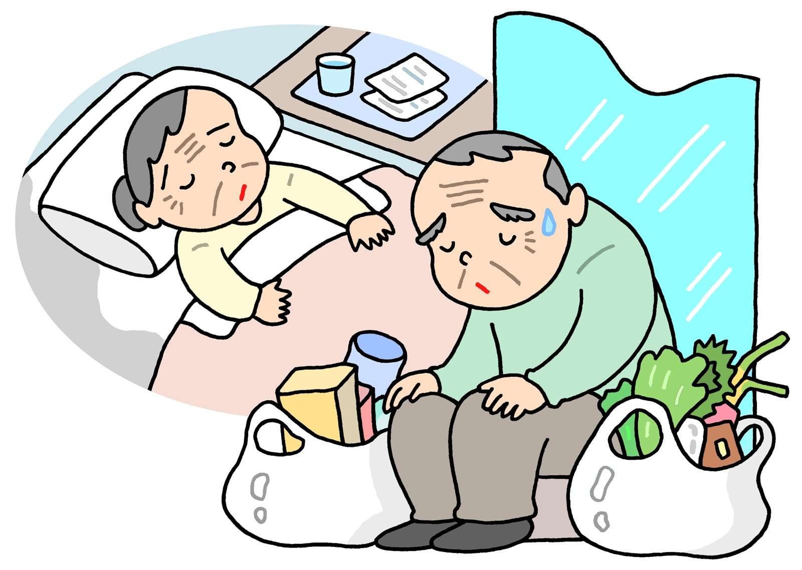 大阪市内でご家族が寝たきりによる廃用症候群でお困りの方　生野区北巽の結びマッサージ鍼灸整骨院の訪問マッサージで機能回復を目指しませんか